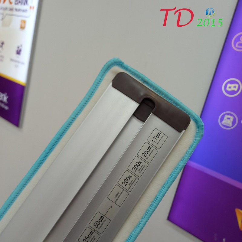 Cây lau nhà bàn lau nhôm nguyên khối cao cấp TD2015-E3