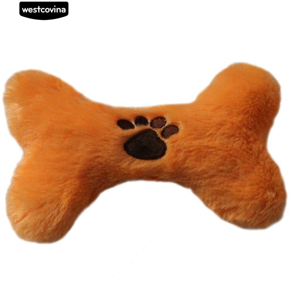 Đồ chơi nhồi bông bằng nhung lông hình khúc xương độc đáo cho thú cưng
