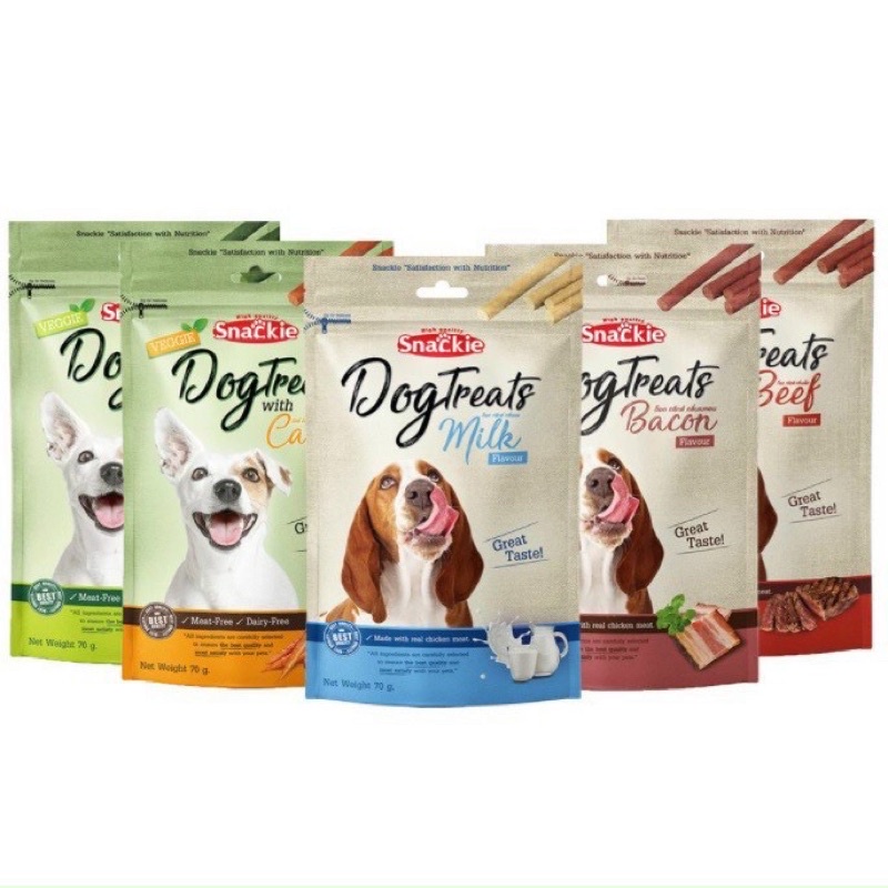 Combo 5 gói snack chó DOGTREATS 70g