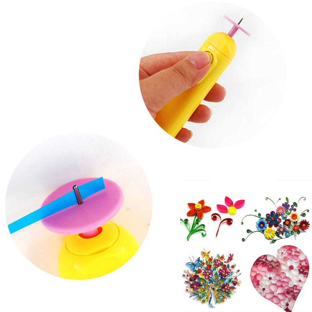 UUMIR Màu ngẫu nhiên bút quilling điện hot craft origami plate thực tế