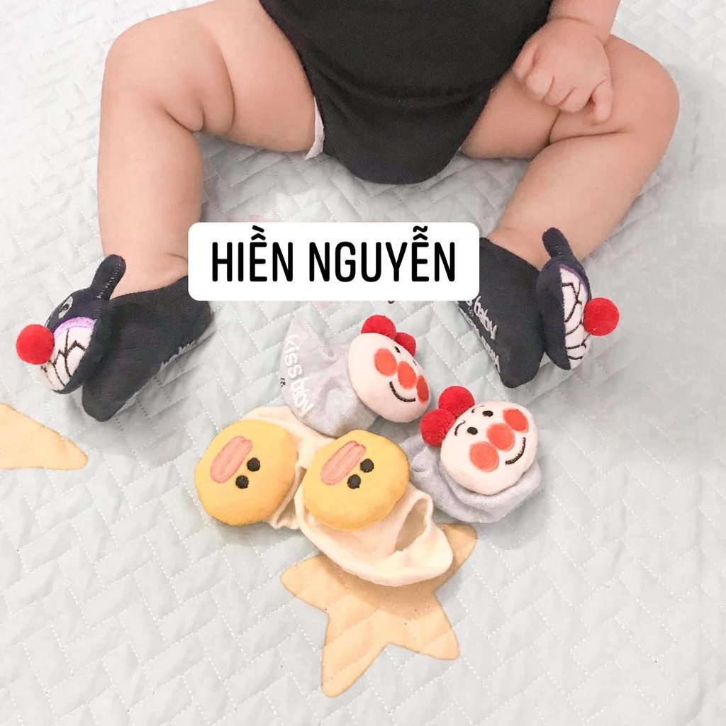 (xả kho) 🌸[Rẻ Nhất Shopee]🌸Tất Hài Hình Thú Cho Bé Chống Trượt Kids Shock