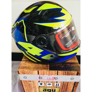 Nón bảo hiểm fullface Agu tem