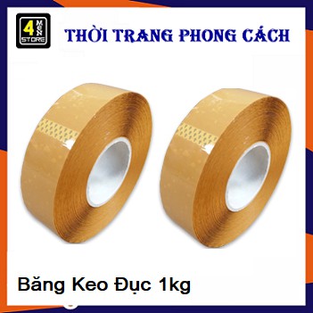 Set 6 Cuộn Băng Keo Vàng Loại 500y -  Keo Dính Dục ( Vàng ) 900g - Hàng Loại 1 - Siêu Bền