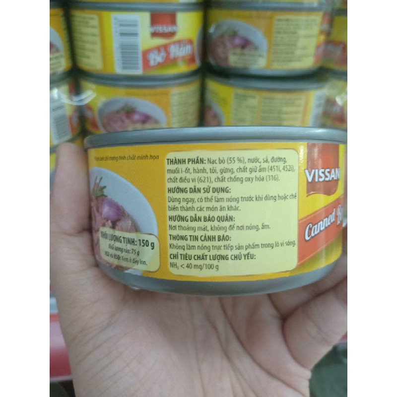 BÒ HẦM VISSAN 150G / 397G