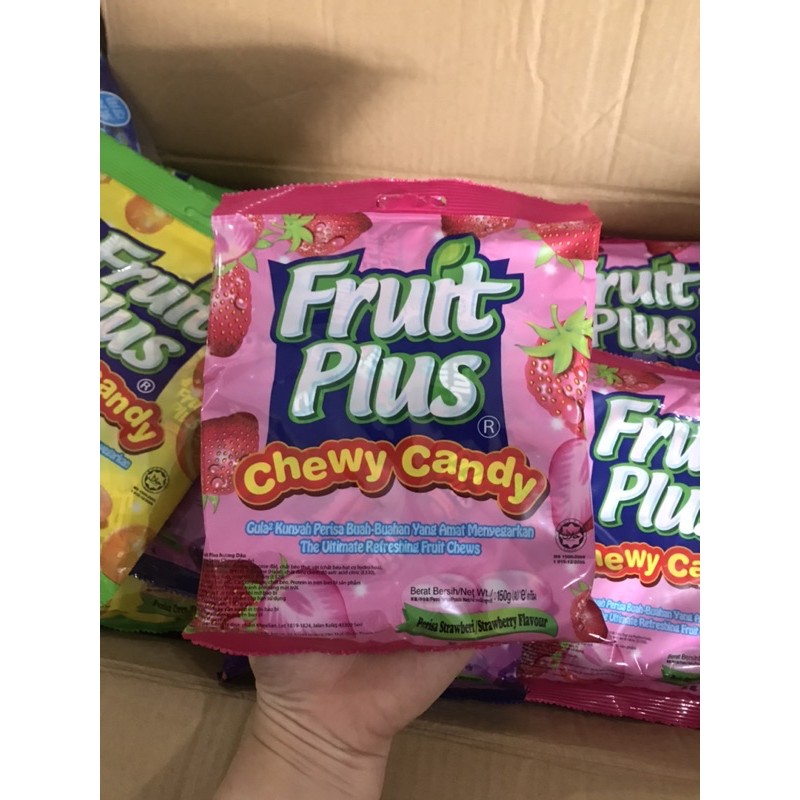 Kẹo Dẻo Trái Cây Fruit Plus Malaysia 150g
