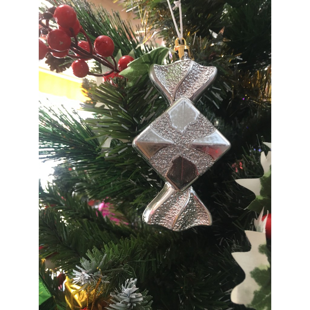 {HCM- BỊCH 6 CÁI - KẸO TRANG TRÍ CÂY THÔNG / NOEL