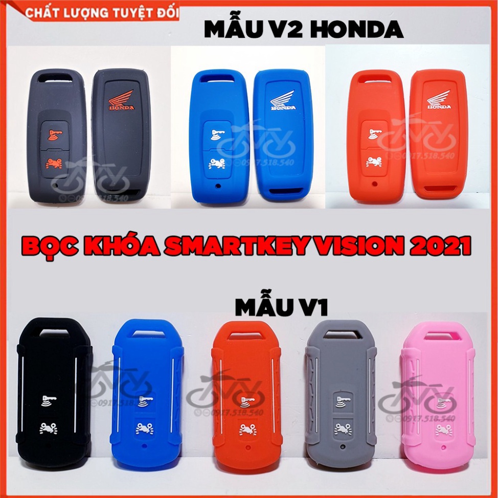 ✅ Bọc Chìa Khóa Vision 2021 - Bọc Chìa Khóa Smartkey Silicon ✅ Ảnh thật Sp