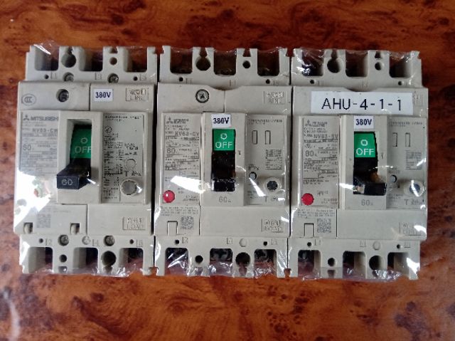 Aptomat Chống Giật Nhật Bản 3 Pha 30A 40A 75A 100A 380V