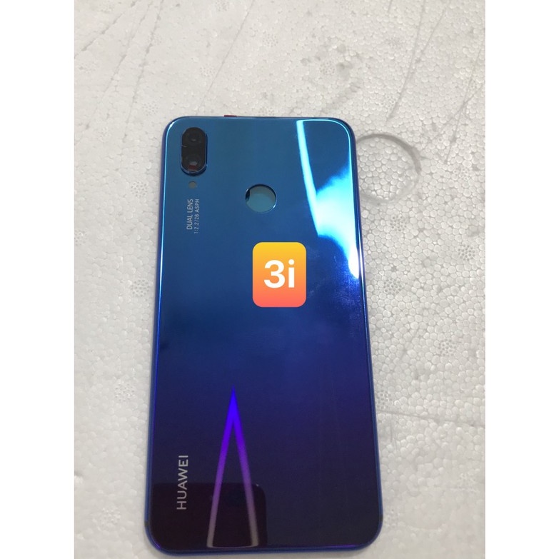 bộ vỏ huawei nova 3i (gồm sườn,lưng phím tăng giảm,kính cam)