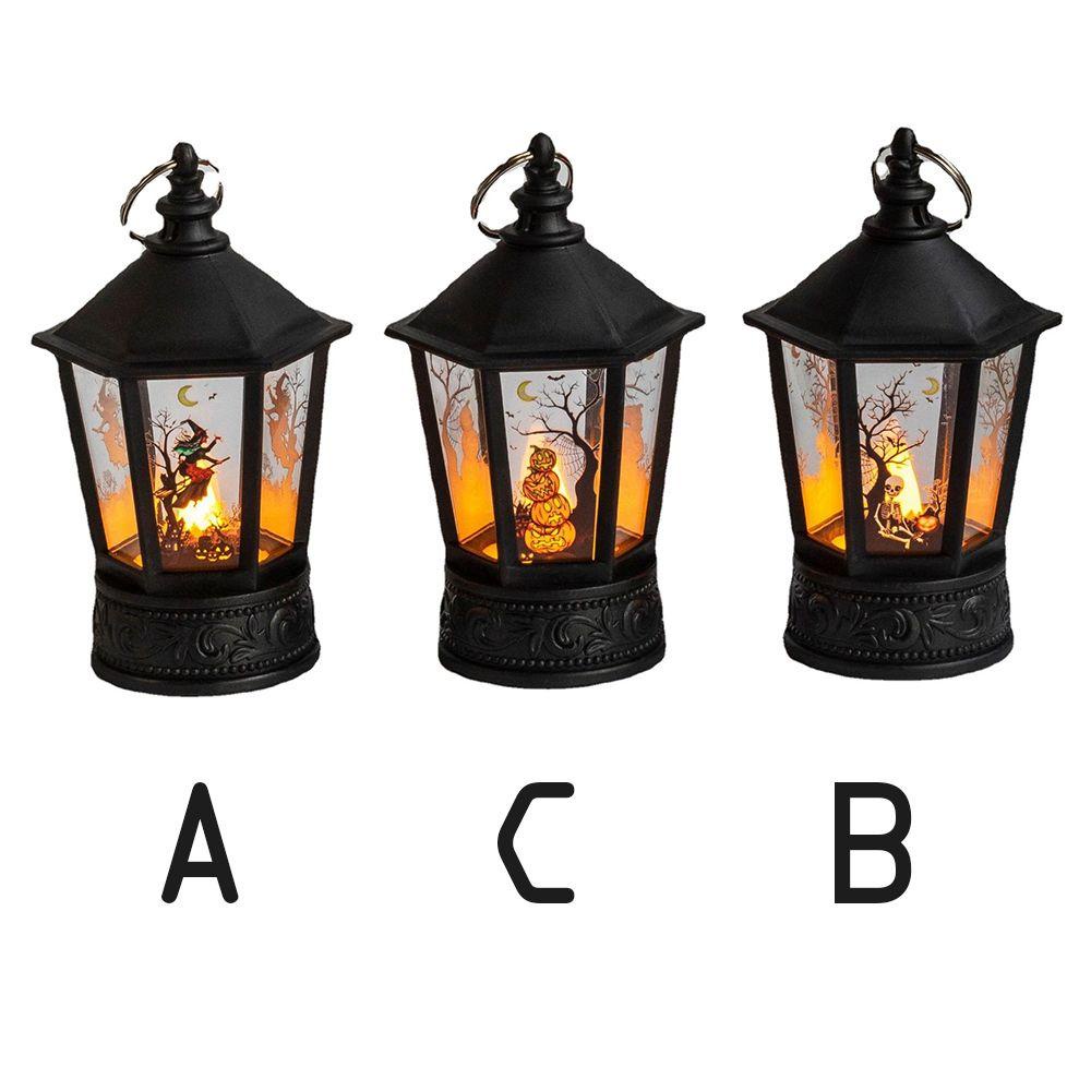 Đèn Lồng Led Hình Quả Bí Ngô Phong Cách Vintage