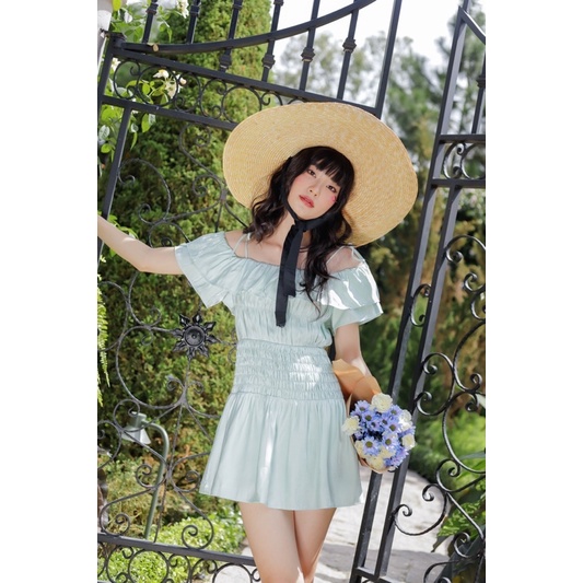 Đầm lụa mini elena