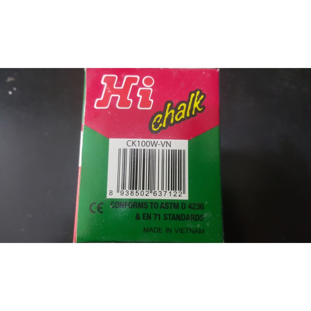 PHẤN VIẾT BẢNG ÍT BỤI HI CHALK - PHẤN TRẮNG