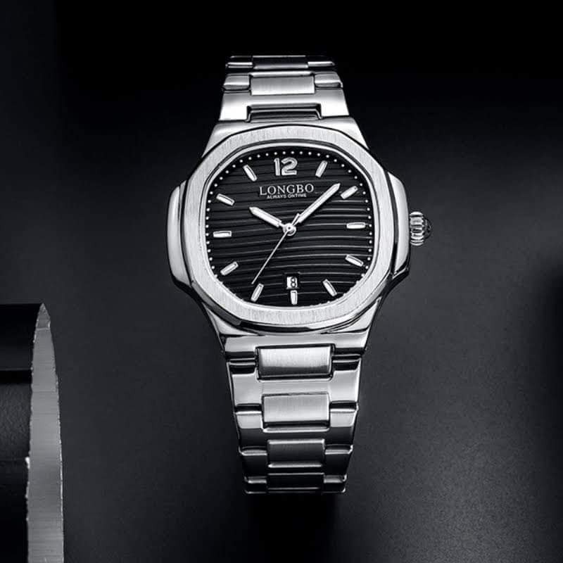 Đồng Hồ Nam LONGBO 80511 Khung Thép Chống Gỉ Chống Nước Cao Cấp | BigBuy360 - bigbuy360.vn