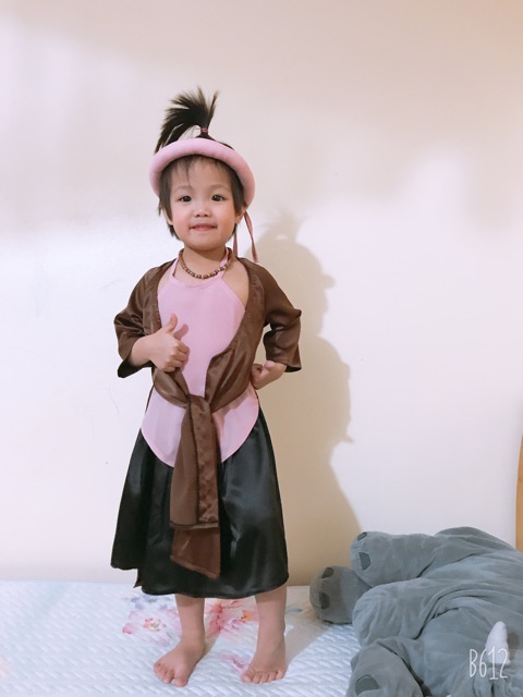 Áo dài tứ thân cho bé