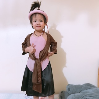 Áo dài tứ thân cho bé (5-35kg)