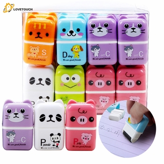 TU|Creative Bear Pattern Roller Eraser Cute Cartoon Rubber School Stationery Kids Gifts