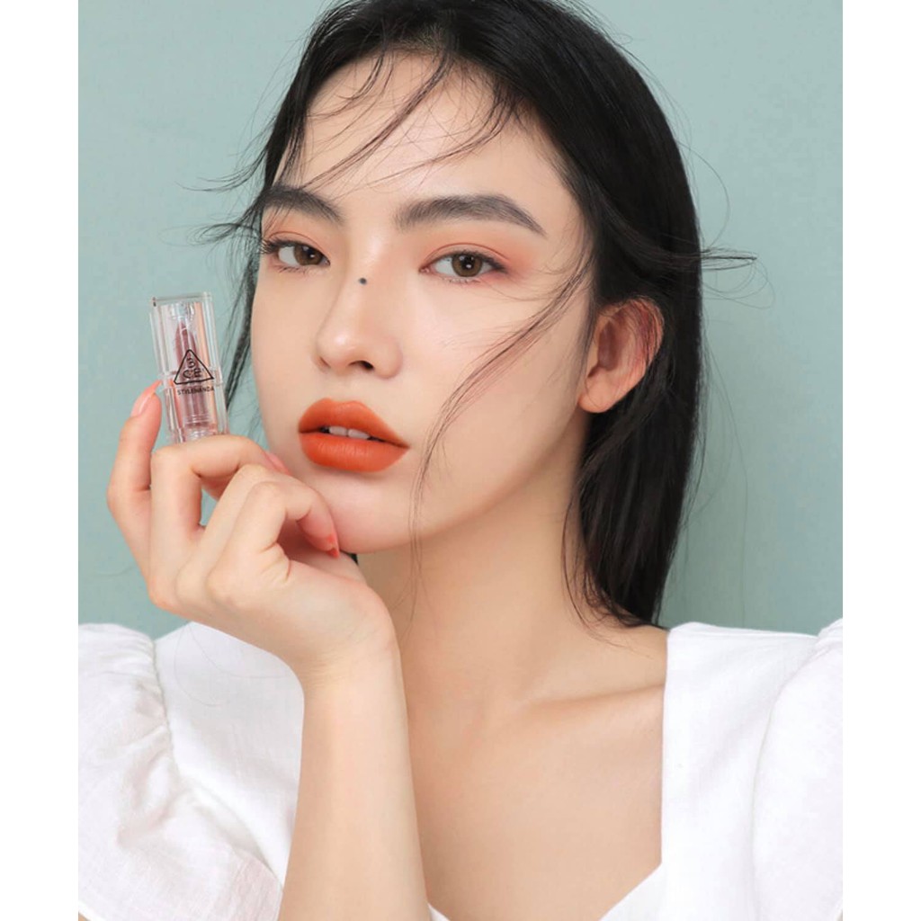 (CÓ BILL) SON LÌ 3CE SOFT MATTE LIPSTICK CLEAR LAYER EDITION – VỎ TRONG SUỐT