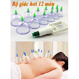DỤNG CỤ GIÁC HƠI TẶNG KÈM BƠM