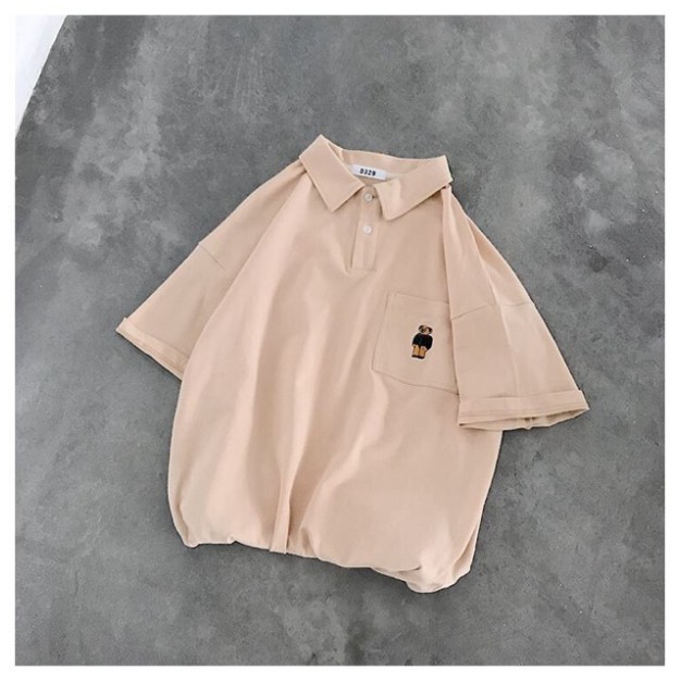 Áo Polo Nữ Nam, Áo Thun Unisex Freesize 40kg - 55kg | BigBuy360 - bigbuy360.vn