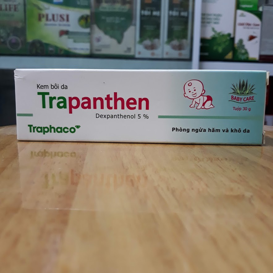 Trapanthen phòng ngừa hăm và khô da tuýp 30g