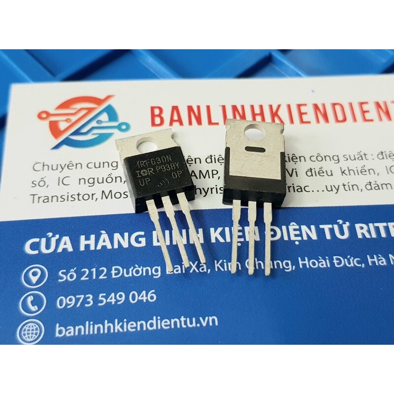 [Combo 5 con] IRF630N IRF630 630 Mosfet kênh N 9.3A 200V TO-220