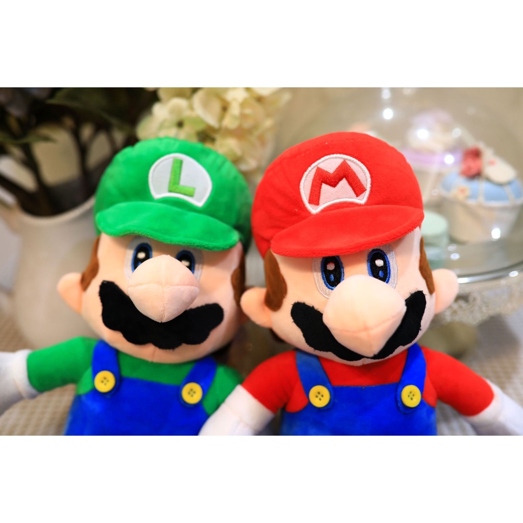 30cm Thú Bông Super Mario Bros Sang Trọng Búp Bê Luigi Nhân Vật Đồ Chơi Búp Bê Trẻ Em Quà Tặng * Vận Chuyển Nhanh