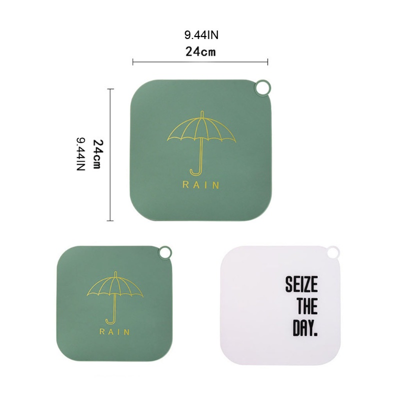 Nắp Đậy Cống Thoát Nước Bồn Rửa Chén / Nhà Tắm Hình Vuông Bằng Silicone