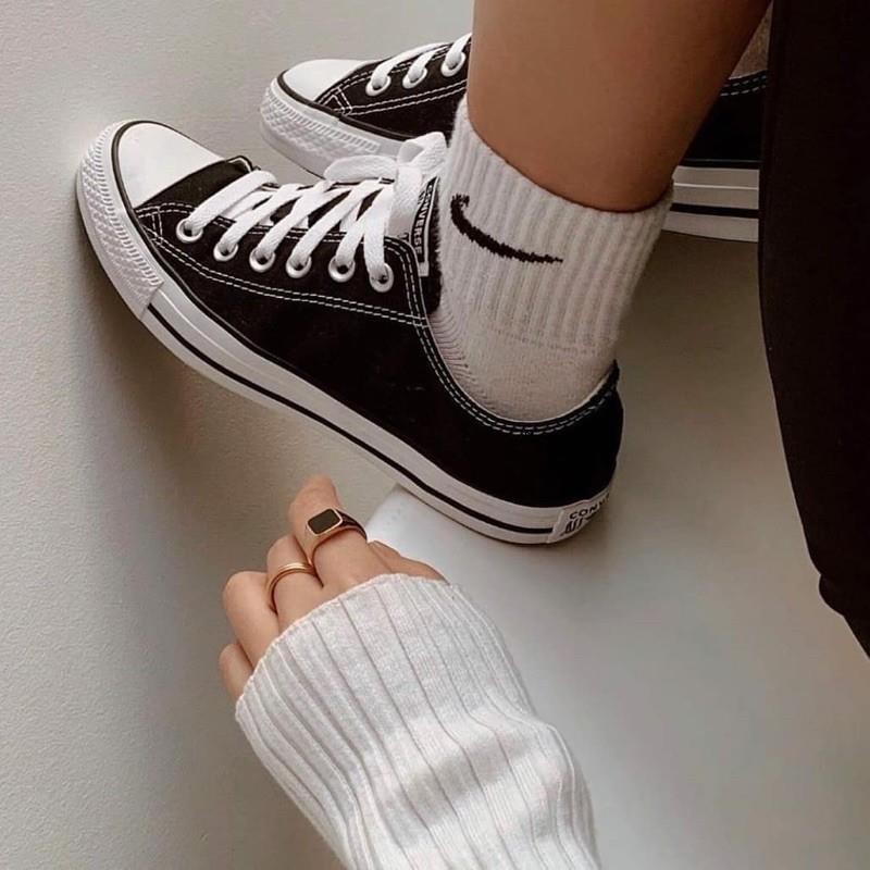 Chuck Taylor Classic Black | Giày Thể Thao Đen Cổ Thấp