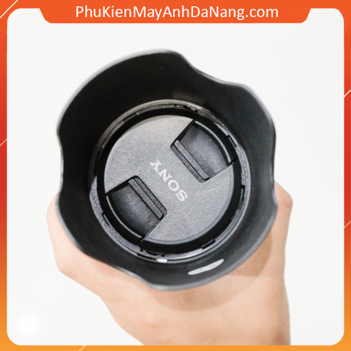 Loa che nắng lens hood cho ống kính Sony FE 85mm f/1.8 - hàng for