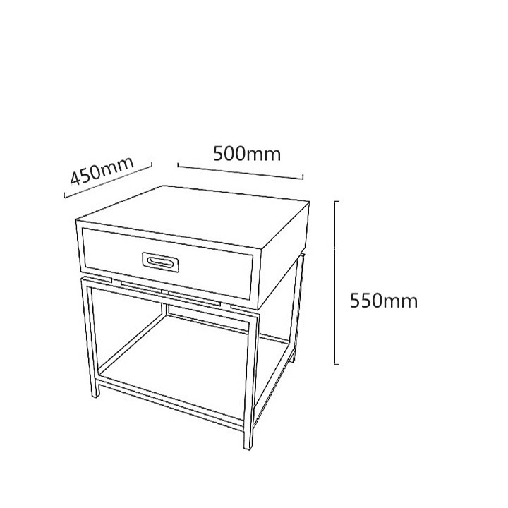 TÁP ĐỂ ĐỒ ĐẦU GIƯỜNG PHONG CÁCH HIỆN ĐẠI PUK017