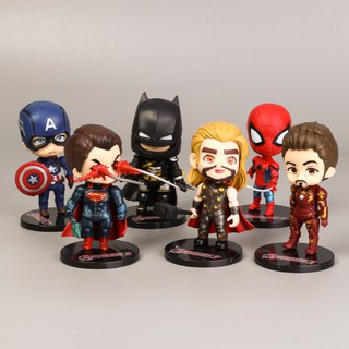 Bộ 06 Mô Hình Siêu Anh Hùng Marvel Avengers ( Mẫu 3)