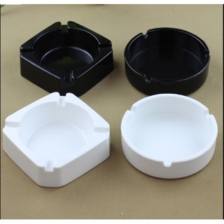 Gạt tàn bằng sứ cao cấp màu trắng gồm nhiều mẫu