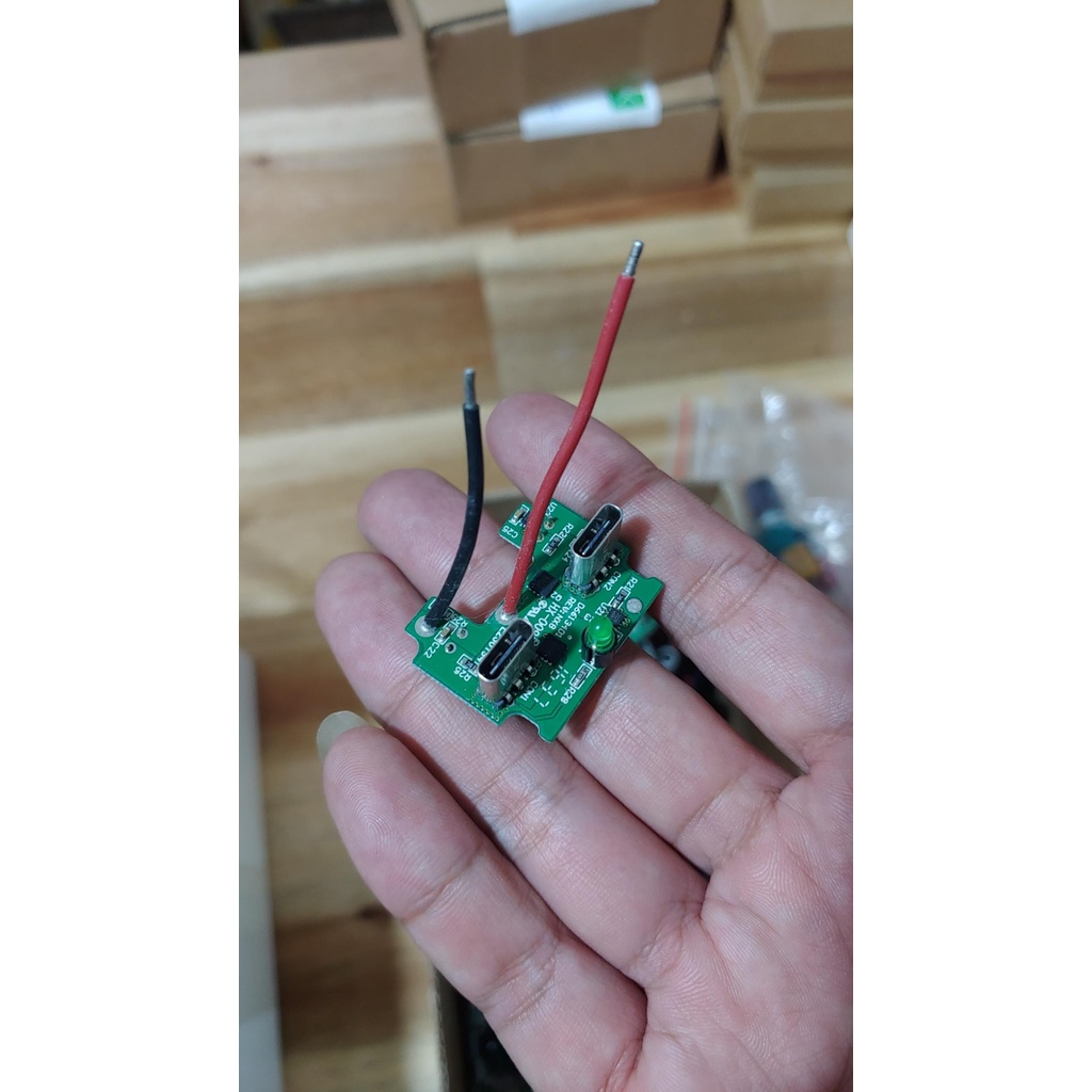 Mạch sạc nhanh 2 cổng tpye sạc nhanh pin