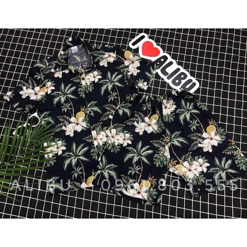 Áo Sơ Mi Hoạ Tiết Đi Biển Siêu Mát-Siêu Đẹp ( Đủ Size 10-100kg) | BigBuy360 - bigbuy360.vn