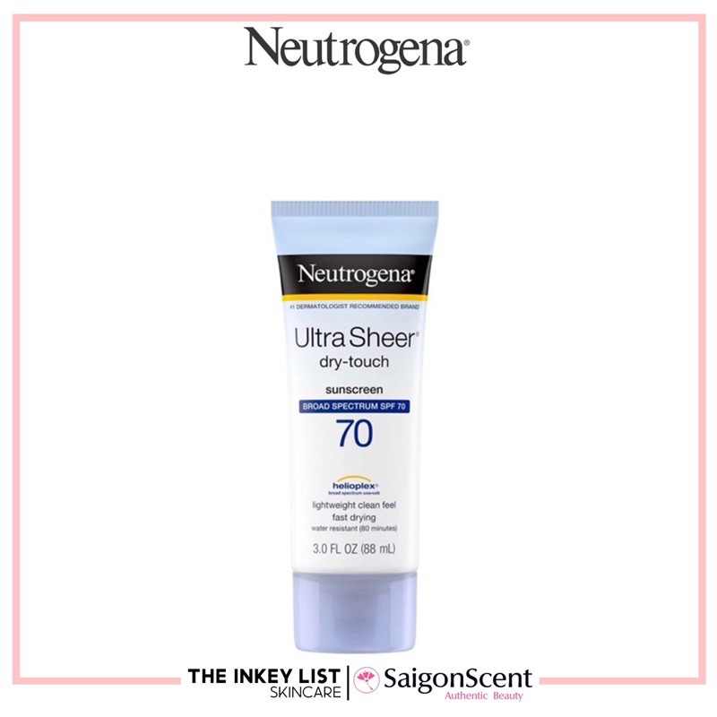 Kem chống nắng Neutrogena Ultra Sheer Dry-Touch Sunscreen SPF 70 ( 88mL )