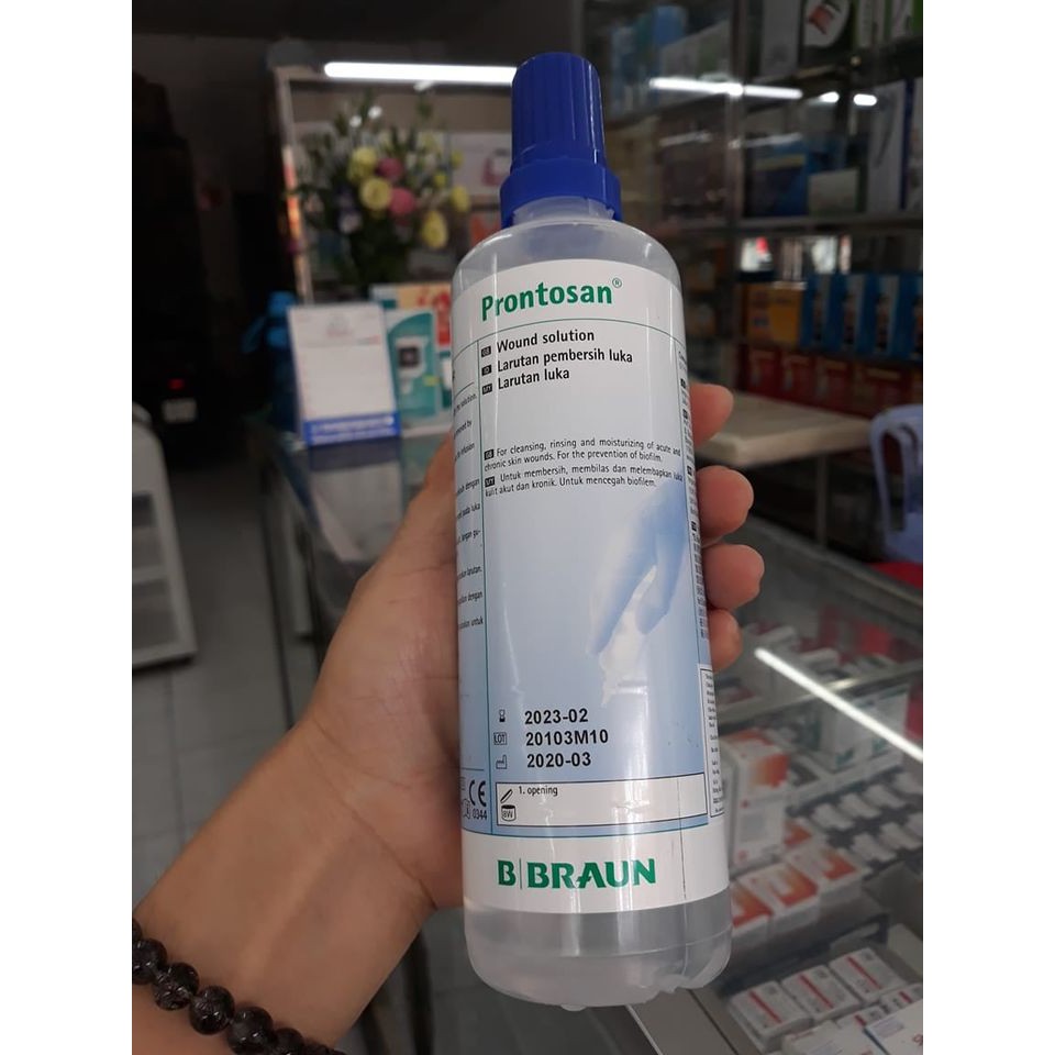 PRONTOSAN 350ml -Dung dịch sát khuẩn nhanh lành vết thương,mềm vết thương, ngăn ngừa màng sinh học(Biofilm)-[CHÍNH HÃNG]