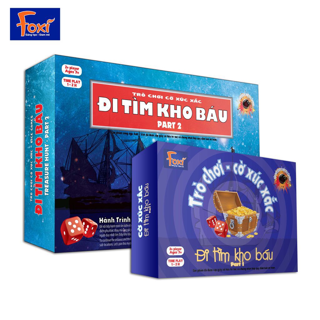COMBO 2 BỘ ĐI TÌM KHO BÁU 1+2