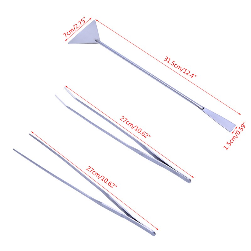 Set 3 Dụng Cụ Hỗ Trợ Trồng Cây Thủy Sinh Tiện Dụng Chất Lượng Cao