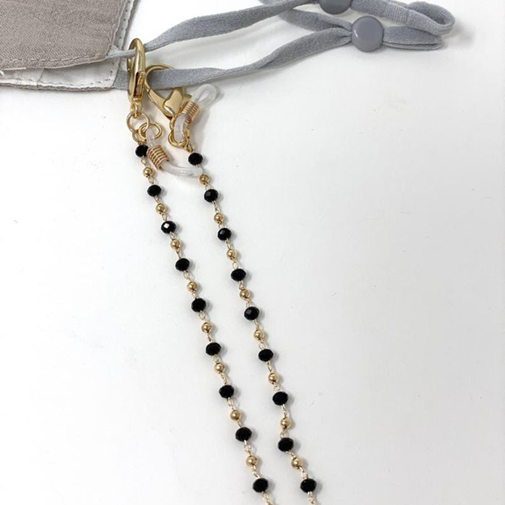 Dây Kẹp Giữ Mắt Kính Chống Thất Lạc Bằng Kim Loại Tiện Dụng Cho Nam