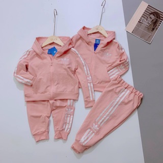 Bộ adidas kid hồng