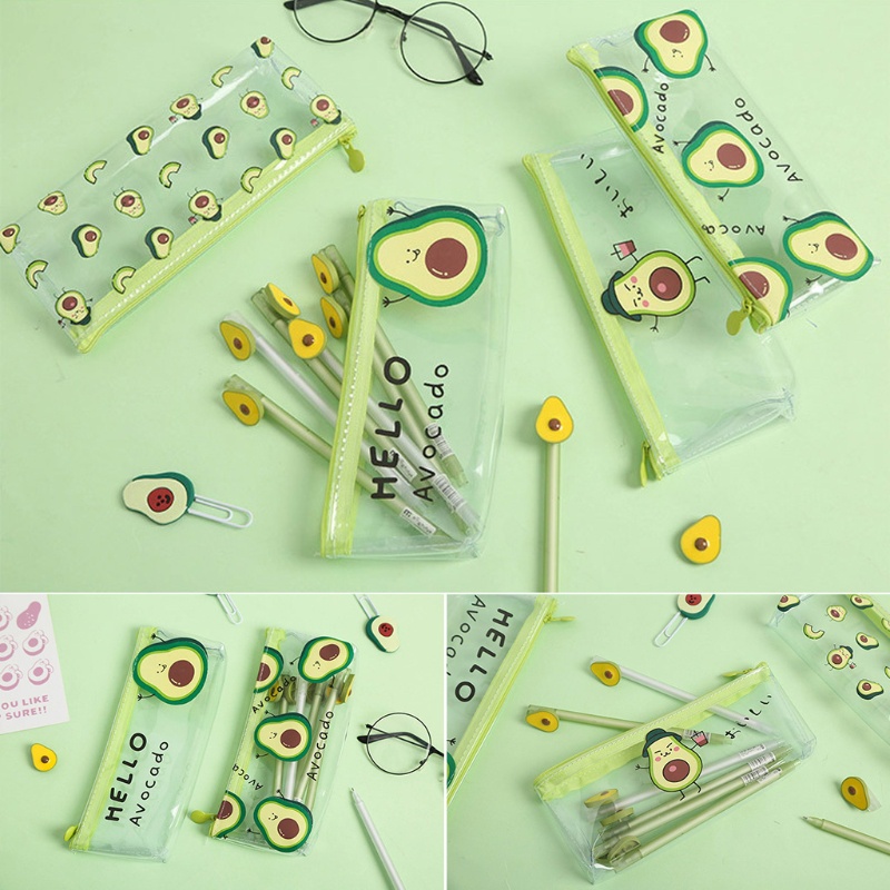 Túi Đựng Bút Bằng PVC Chống Nước Sức Chứa Lớn