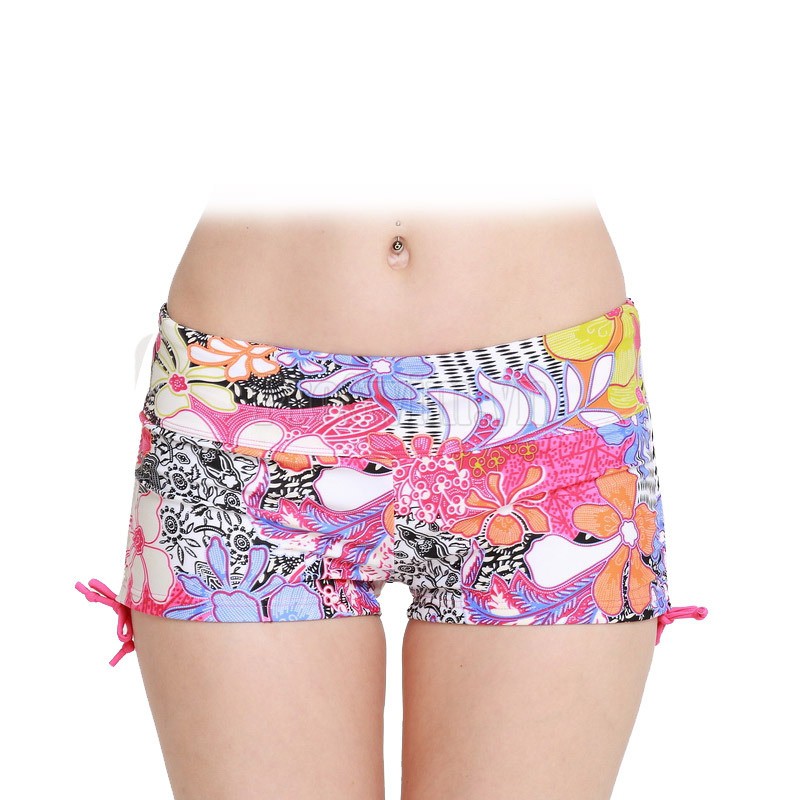 Quần Bơi Nữ Hoạ Tiết Có Chun Có Dây Rút Lưng Cạp Cao Chính Hãng Sbart | BigBuy360 - bigbuy360.vn