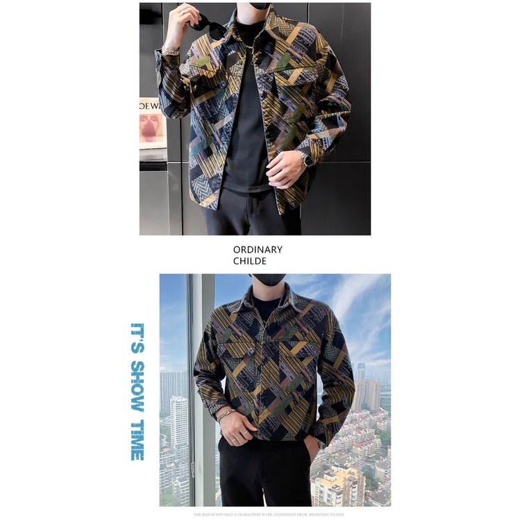 Áo Khoác Dáng Ôm Thời Trang Cao Cấp Cá Tính Cho Nam