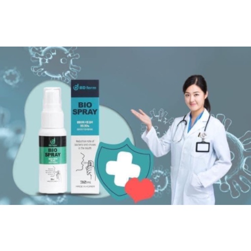 Xịt Họng Sinh Học BD Ferm Bio Spray 30ml Hàn Quốc