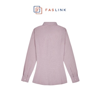 Áo Sơ Mi Nữ Faslink Vải S-Cafe Dòng Luxury Áo Sơ Mi Thời Trang Công Sở - Màu Đỏ