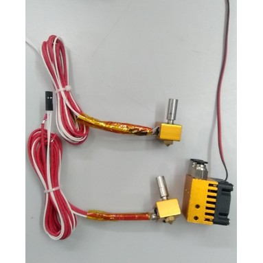 Bộ đùn nhựa 2 đầu in 3D Chimera Hotend Kit Dual Extruder