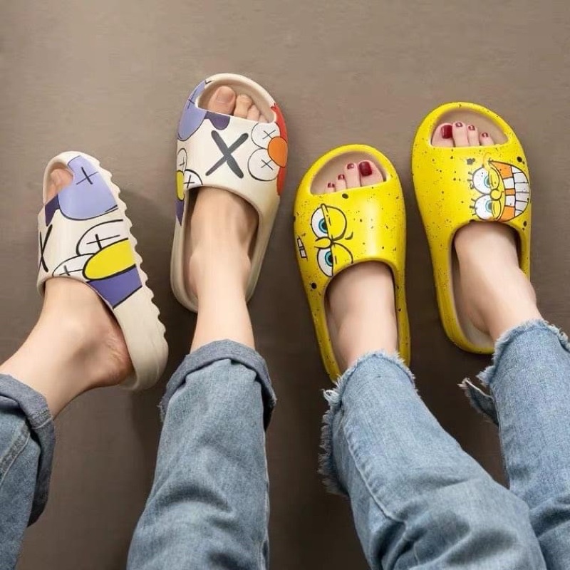 Dép đúc nguyên khói siêu êm ảnh thật unisex ( nam nữ mang đều được )