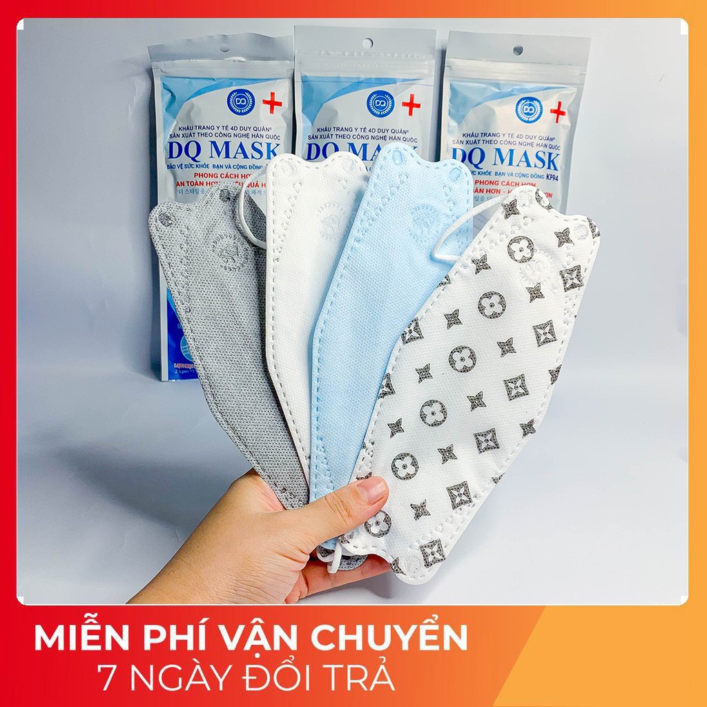 Khẩu trang y tế, Khẩu trang DQ MASK  KF94 công nghệ Hàn Quốc &lt; Siêu Sale&gt; set 5 chiếc#QMC