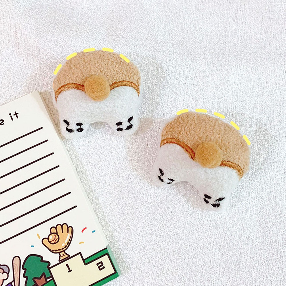 Dây Buộc Tóc Hình Mông Chó Corgi Dễ Thương Cho Nữ