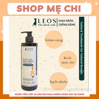 Dầu gội đô.ng trùn.g thảo dược mọc tóc, giảm rụng, tóc suôn mượt tự nhiên - handmade by leos - the herb lab